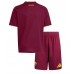 Maglie da calcio AS Roma Prima Maglia Bambino 2025-26 Manica Corta + Pantaloni corti)